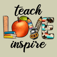 Teach Love Inspıre Heavy Core Tee | Teevron