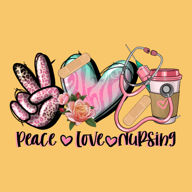 Peace Love Nursing Vintage Hoodie by CowGirlArtShop | Teevron