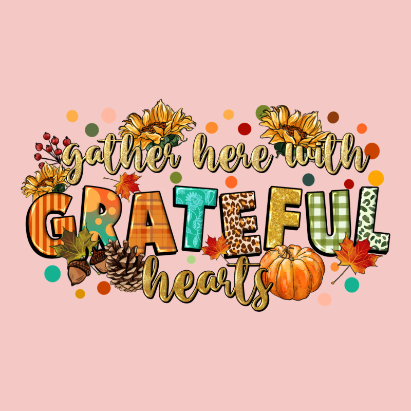 Gather Here With Grateful Hearts Urban Heavy Tee by CowGirlArtShop | Teevron