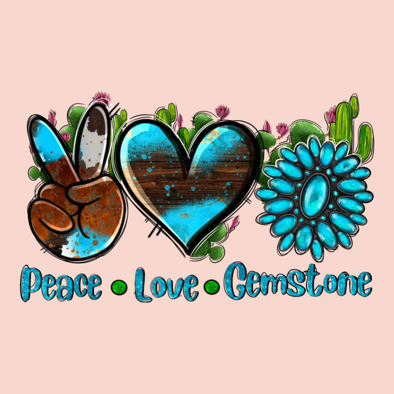 Peace Love  Gemstone Urban Hoodie by AdoDesignShop | Teevron