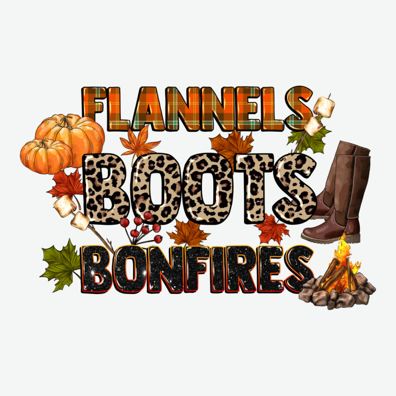 Flannels Boots And Bonfires Urban Heavy Tee by CowGirlArtShop | Teevron