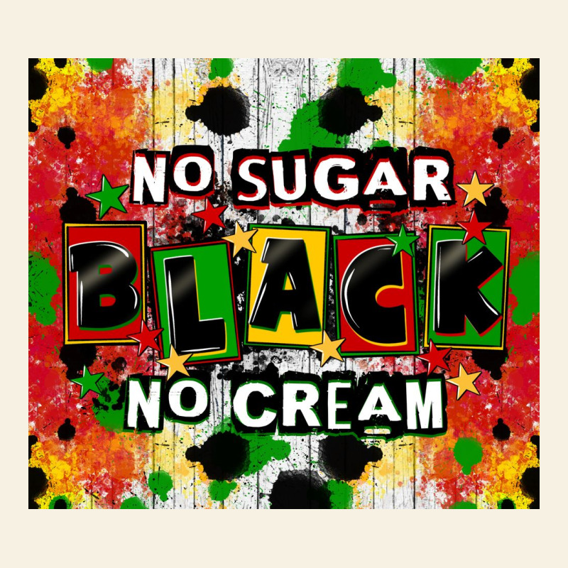 No Sugar No Cream Black Tumbler Vintage Tee by CowGirlArtShop | Teevron