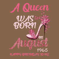 A Queen Was Born In August 1965 Happy Birthday To Me 55 Years Old Premium Tee | Teevron