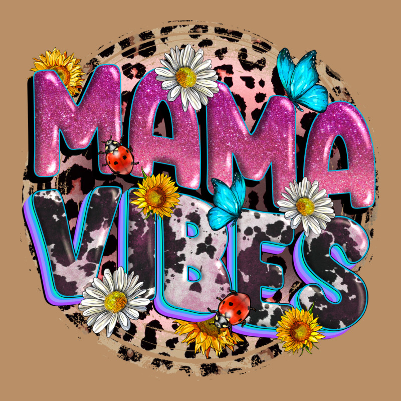 Mama Vibes Mother's Day Vintage Hoodie by CowGirlArtShop | Teevron