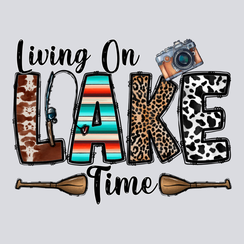 Living On Lake Time Zipper Hoodie by CowhideDigitalArt | Teevron