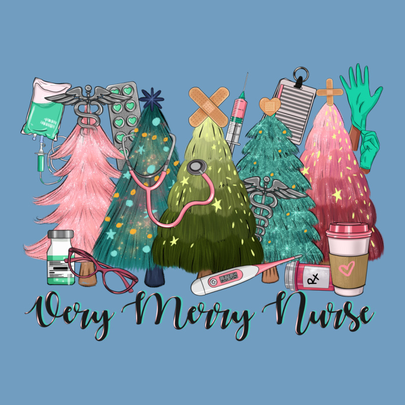 Verry Merry Nurse Urban Heavy Tee by CowGirlArtShop | Teevron
