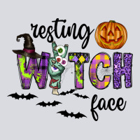 Resting Witch Face Zipper Hoodie | Teevron