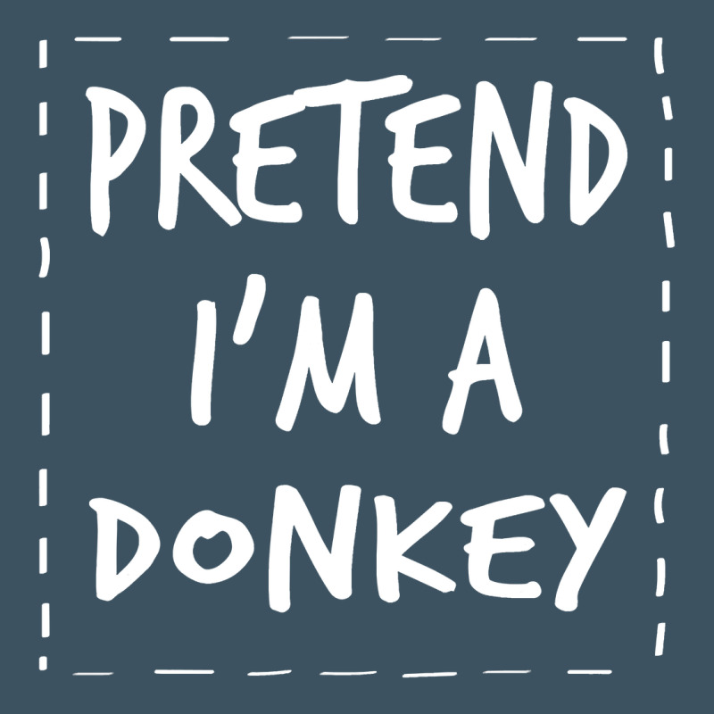 Pretend I M A Donkey Halloween Costume Urban Heavy Tee by trangStudio | Teevron