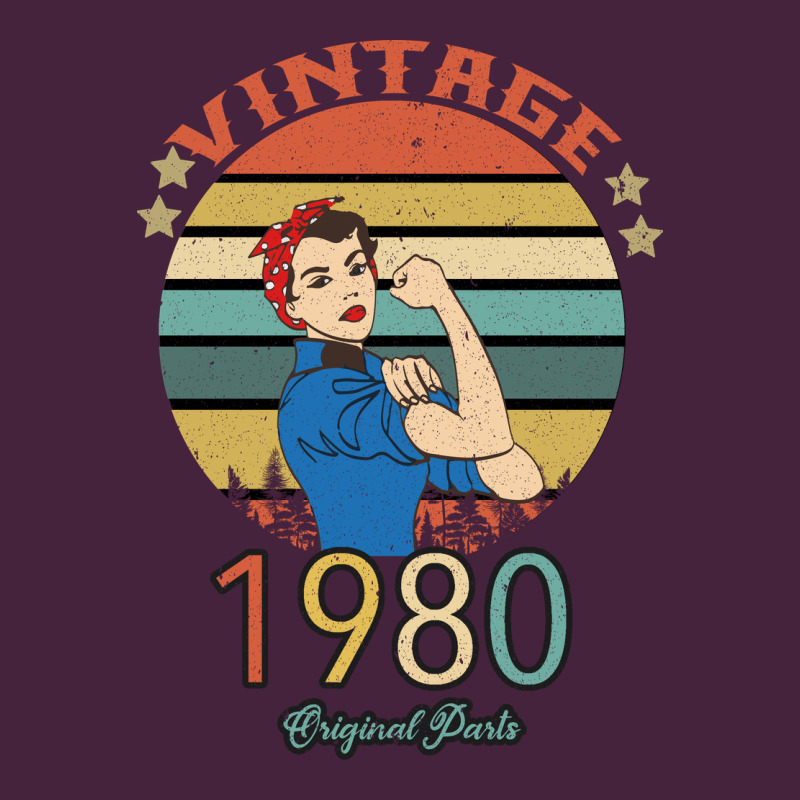 Vintage 1980 Original Parts Women 40th Birthday Premium Tee by Bettercallsaul | Teevron