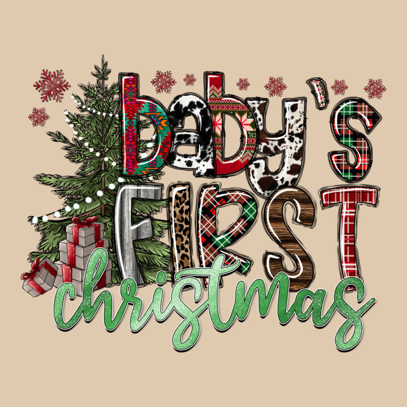 Baby's First Christmas Heavyweight Sweatshirt by CowhideDigitalArt | Teevron