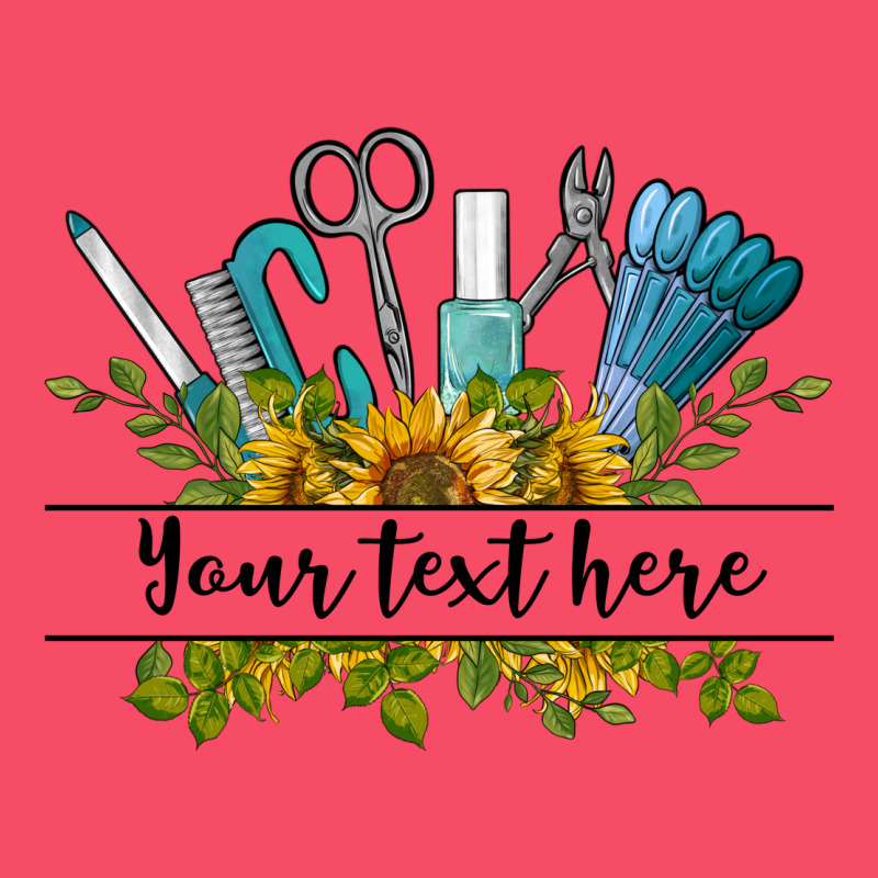 Customize Nail Tools With Sunflower Preview Premium Sweatshirt by BarkalooDesign | Teevron
