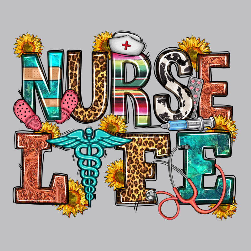 Nurse Life Long Sleeve Tee by OliviaCreatesArt | Teevron