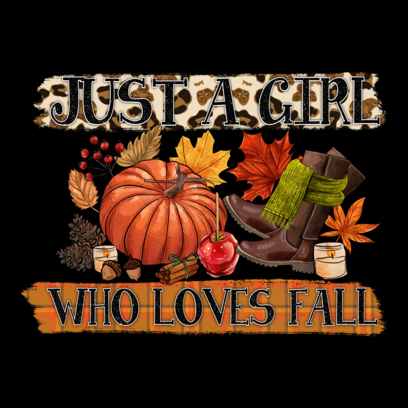 Just A Girl Who Loves Fall Urban Heavy Tee by CowGirlArtShop | Teevron