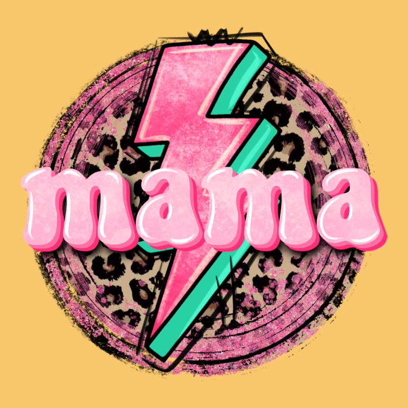 Mama Leopard Background Mother's Day Vintage Hoodie by CowGirlArtShop | Teevron