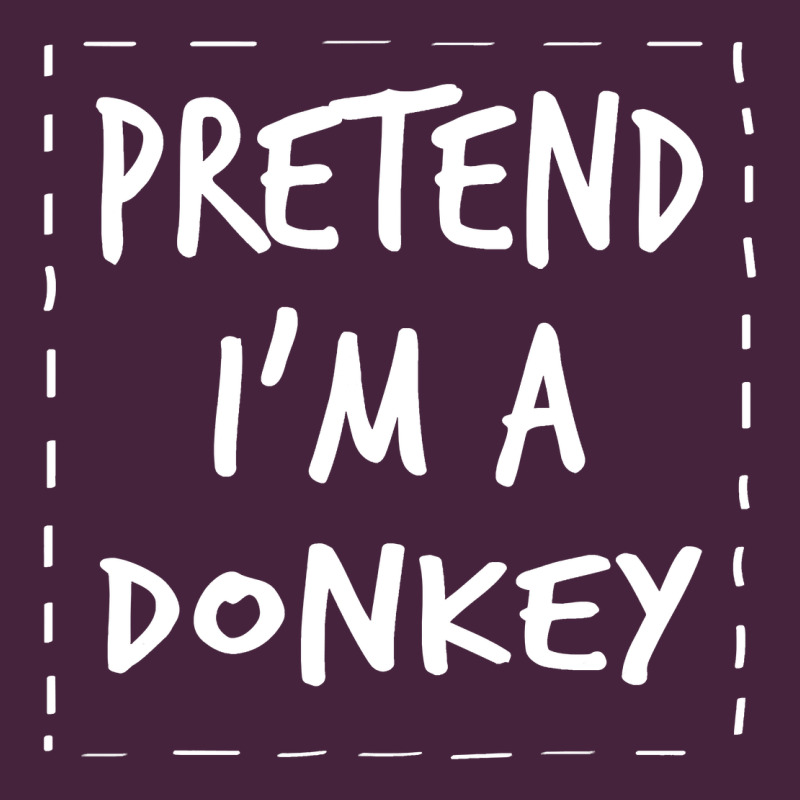Pretend I M A Donkey Halloween Costume Premium Tee by trangStudio | Teevron