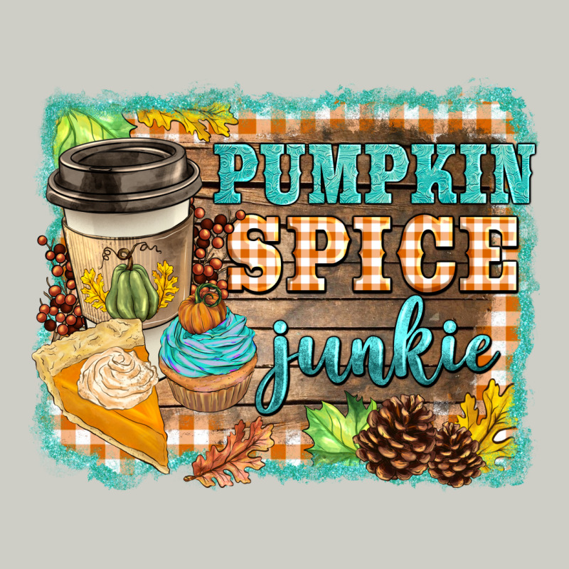Pumpkin Spice Junkie Heavyweight Hoodie by BarkalooDesign | Teevron