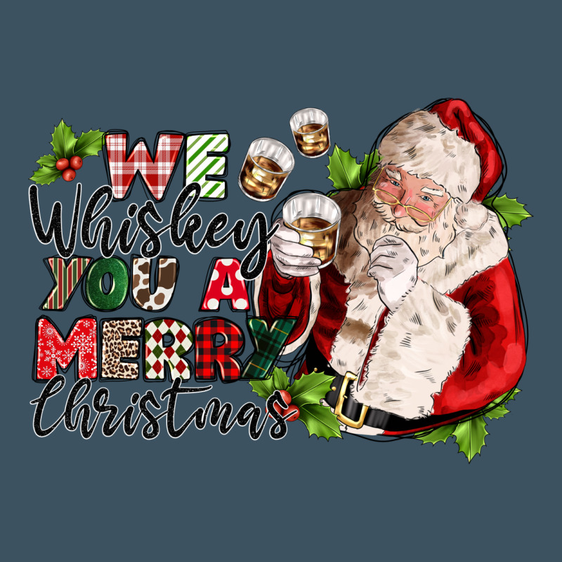 We Whiskey You A Merry Christmas Urban Heavy Tee by CowGirlArtShop | Teevron