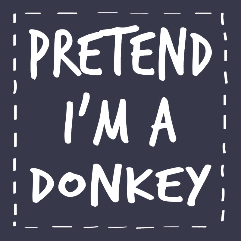 Pretend I M A Donkey Halloween Costume Long Sleeve Tee by trangStudio | Teevron