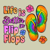 Life Is Better In Flip Flops Heavy Core Tee | Teevron