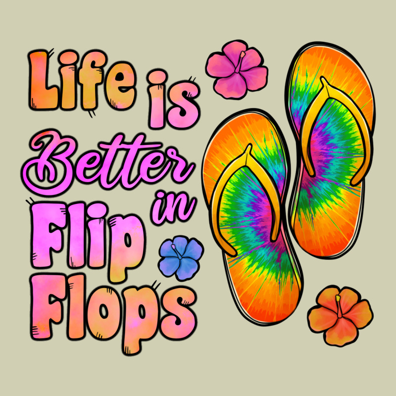 Life Is Better In Flip Flops Heavy Core Tee by Jasminsmagicworld | Teevron