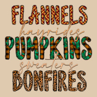 Flannels Hayrides Pumpkins Bonfires Heavyweight Sweatshirt | Teevron