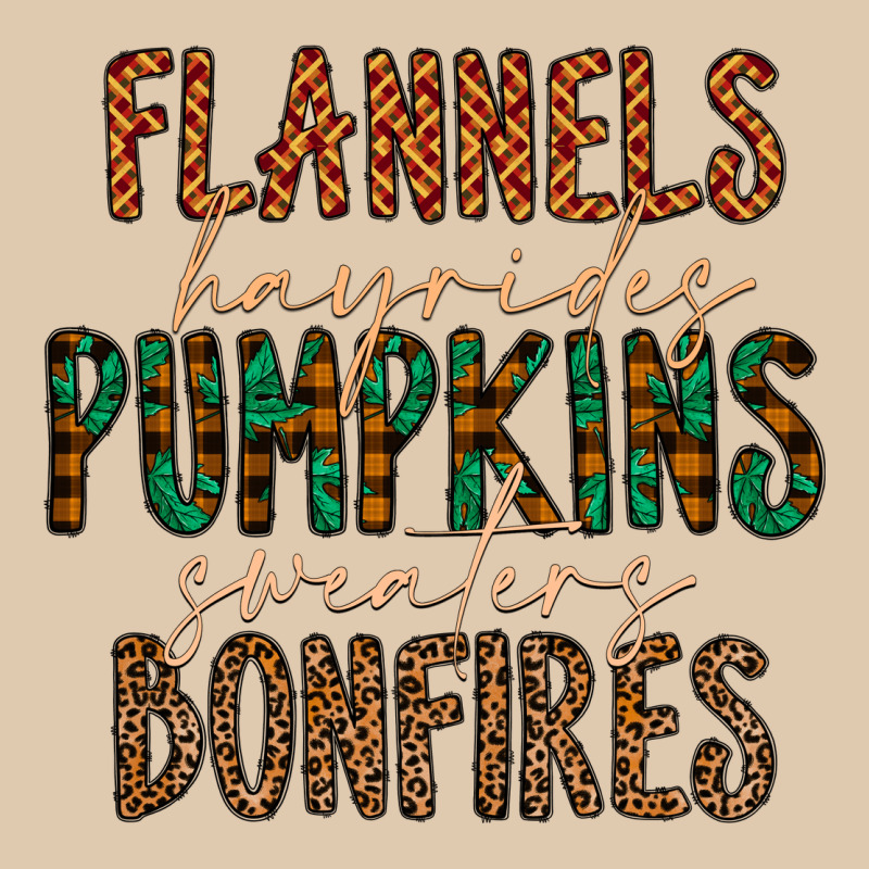 Flannels Hayrides Pumpkins Bonfires Heavyweight Sweatshirt by CowhideDigitalArt | Teevron