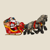 Santa Riding His Sleigh With Gifts Urban Heavy Tee | Teevron