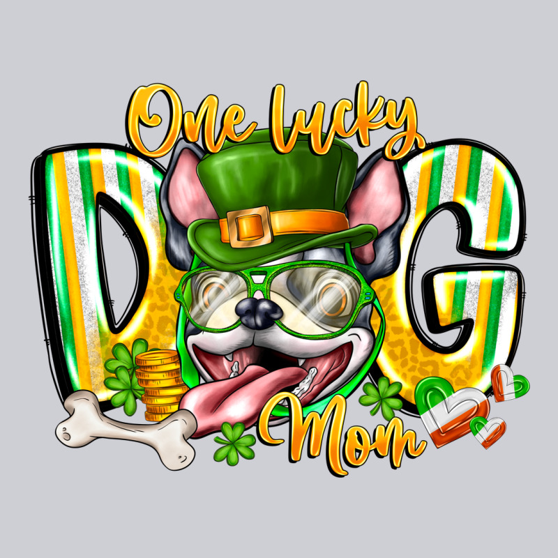 St Patricks Day Dog Mom Heavyweight Sweatshirt by CowhideDigitalArt | Teevron