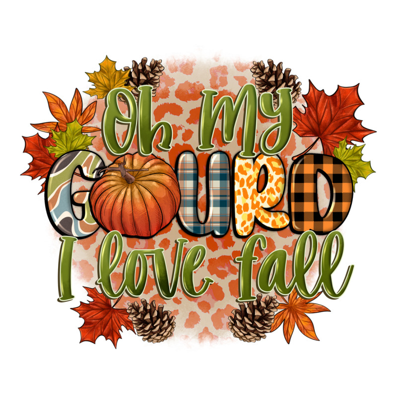 Oh My Gourd I Love Fall Urban Heavy Tee by CowGirlArtShop | Teevron