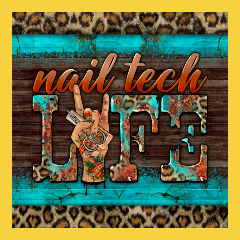 Nail Tech Life Mug Coaster Premium Sweatshirt by BarkalooDesign | Teevron