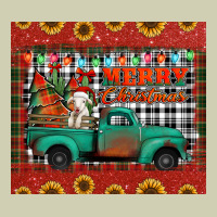 Merry Christmas Farm Truck Tumbler Heavy Core Tee | Teevron