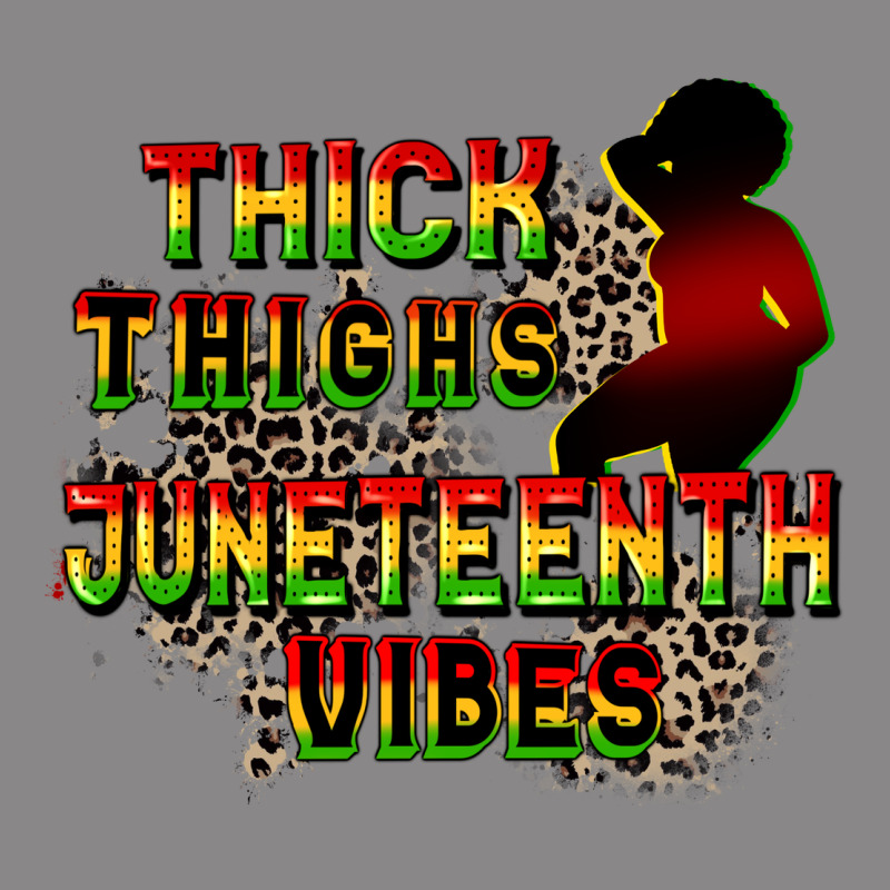 Thick Thighs Juneteenth Vibes Cowgirl Vintage Tee by CowGirlArtShop | Teevron