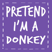Pretend I M A Donkey Halloween Costume Premium Sweatshirt | Teevron