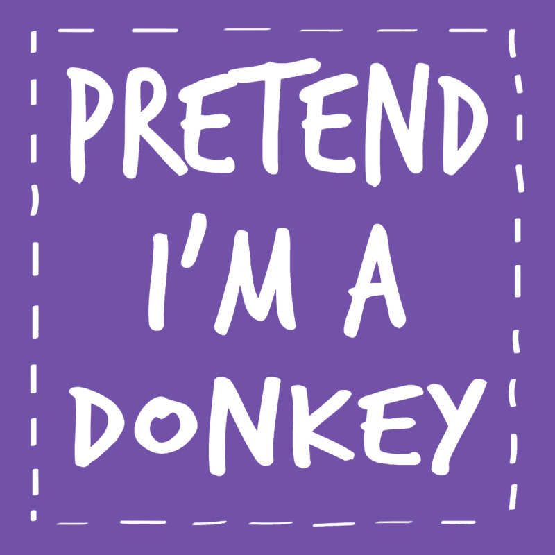 Pretend I M A Donkey Halloween Costume Premium Sweatshirt by trangStudio | Teevron