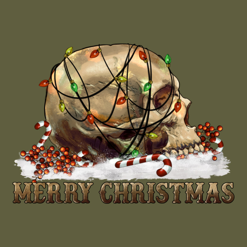 Merry Christmas Skull Vintage Tee by RanaPortraitStore | Teevron