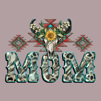 Mom With Cow Skull Mother's Day Vintage Hoodie | Teevron