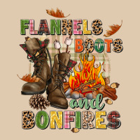 Flannels Boots And Bonfires Classic Tee | Teevron