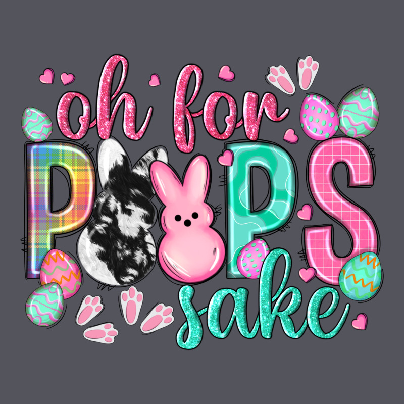 Oh For Peeps Sake Cowhide Easter Day Vintage Hoodie by HowdyJamesFarm | Teevron