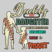 Daddy And Daughter Not Always Eye To Eye But Always Heart To Heart Premium Tee | Teevron