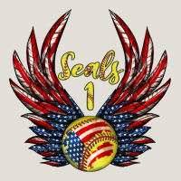 Angel Wings Softball Heavy Core Tee | Teevron