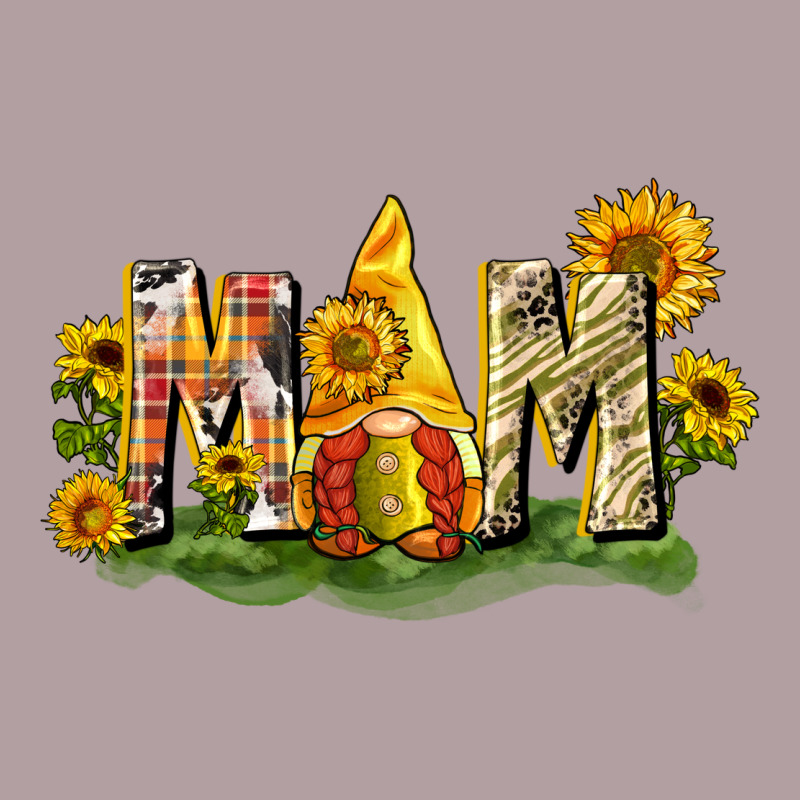 Mom Gnome Sunflower Vintage Hoodie by CowGirlArtShop | Teevron