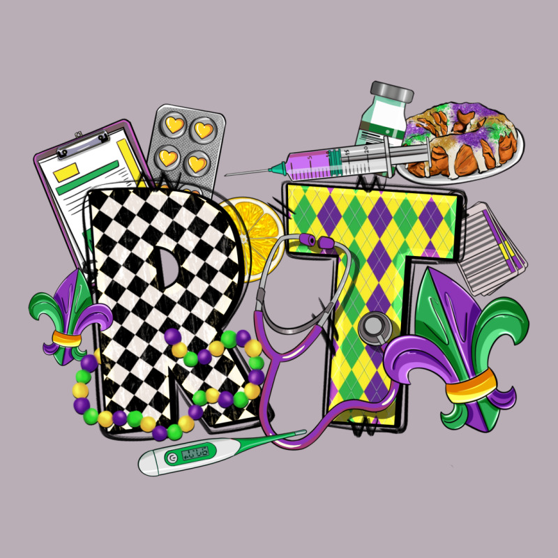 Respiratory Therapist Mardi Gras Vintage Tee by CowGirlArtShop | Teevron