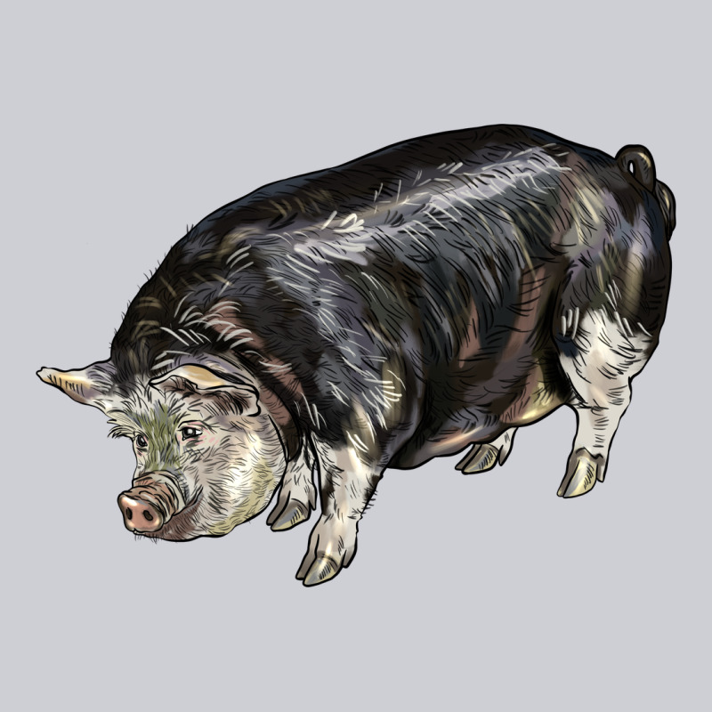 Poland China Pig Heavyweight Sweatshirt by LillyAllenDesigns | Teevron
