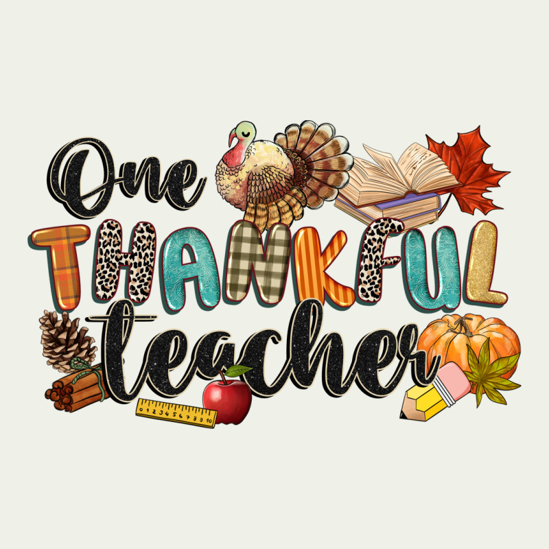 One Thankful Teacher Urban Heavy Tee by CowGirlArtShop | Teevron