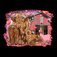 Valentine's Day Mama Cow And Baby Cows Premium Tee | Teevron