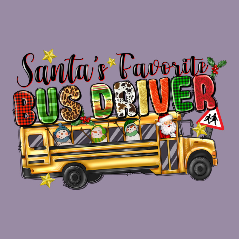 Santas Favorite Bus Driver Classic Tee by texasbilliewilder | Teevron