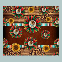Seamless Mexican Sunflower Tumbler Design Heavy Core Tee | Teevron