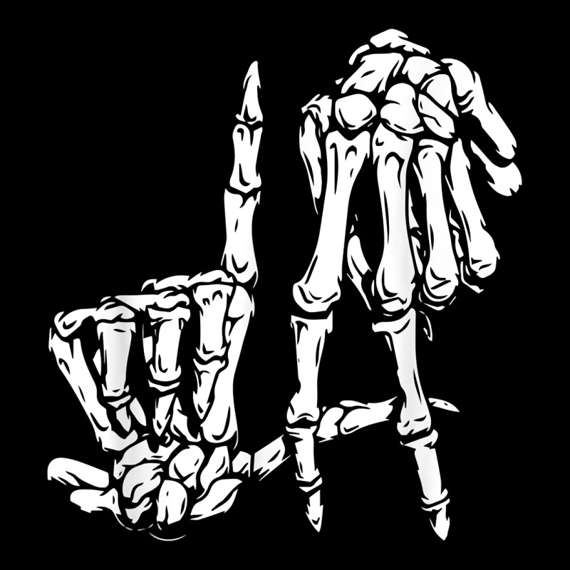 La Hand Sign Lazy Diy Halloween Costume Skeleton Los Angeles Heavyweight Sweatshirt by trangStudio | Teevron