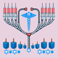 Jewish Hanukkah Chanukah Doctor Medical Menorah  Gifts Classic Tee | Teevron