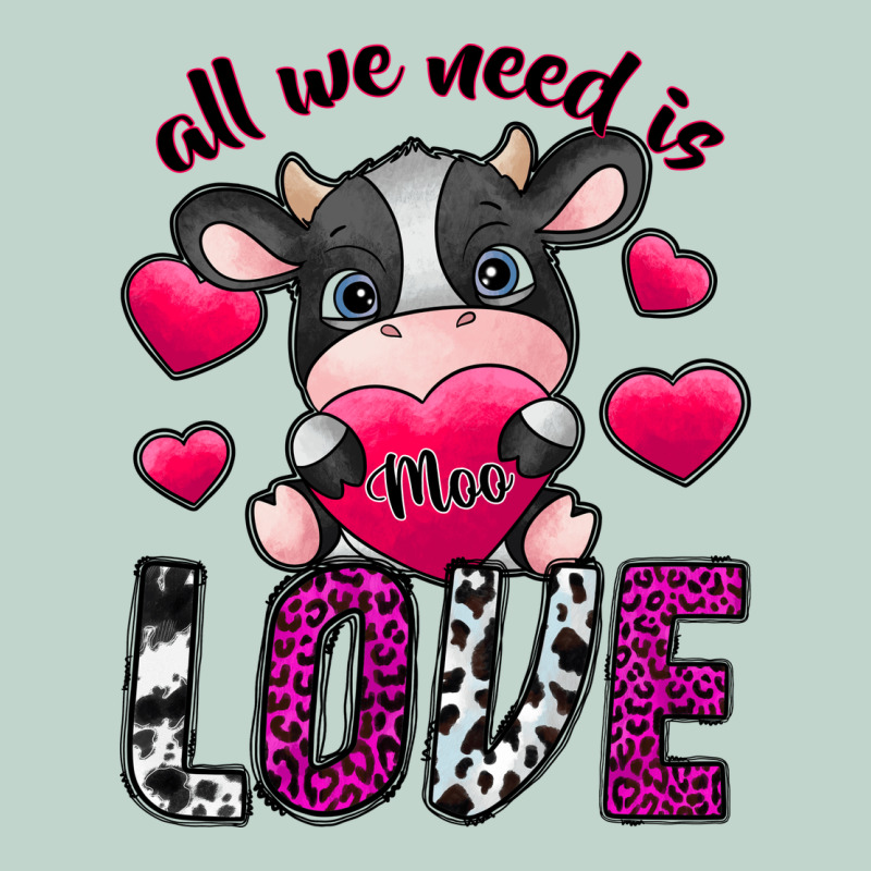 All We Need İs Moo Love Zipper Hoodie by SublimationCraftShop | Teevron